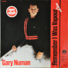 Gary Numan Remember I Was Vapour 12" 1980 Germany